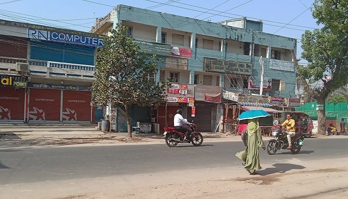 ঝিনাইদহ শহর। ছবি: ঝিনাইদহ প্রতিনিধি